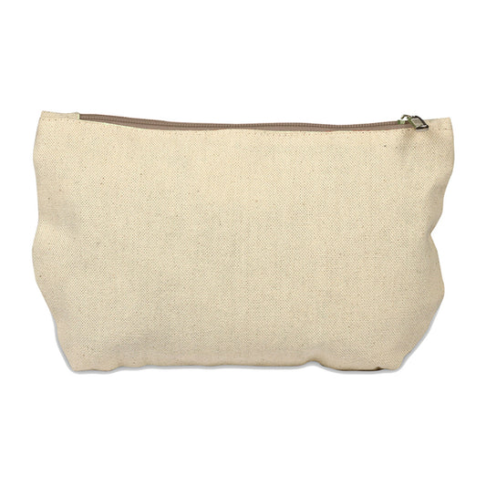 Cotton Canvas Travel Kit Bags / Makeup Bags