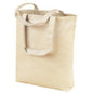 Organic Cotton Canvas Tote Bags Wholesale With Gusset