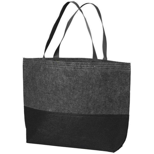 Polyester keçe kolay süslemeli tote çanta büyük beden-bg402l