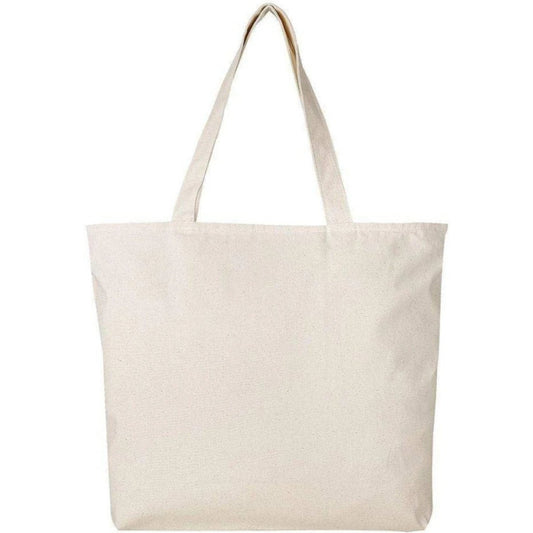 Wholesale Large Canvas Tote Bags With Zipper Closure