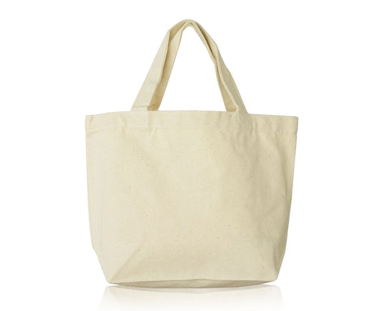 Cotton Canvas Reusable Tote Bags Wholesale