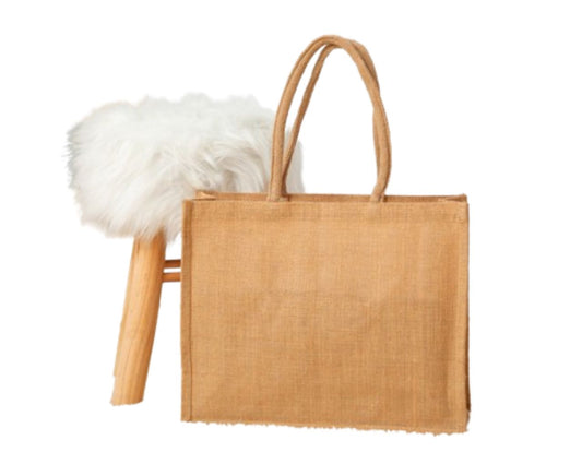 Square jute Burlap Bag