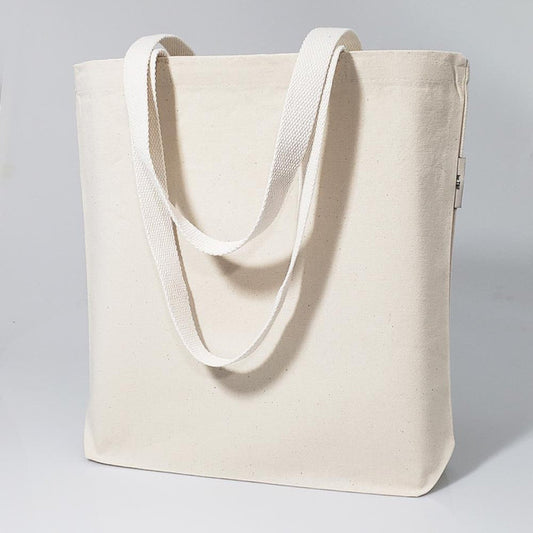 Organic Cotton Bags - Heavy Canvas Tote Bags W/ Bottom Gusset | OR210